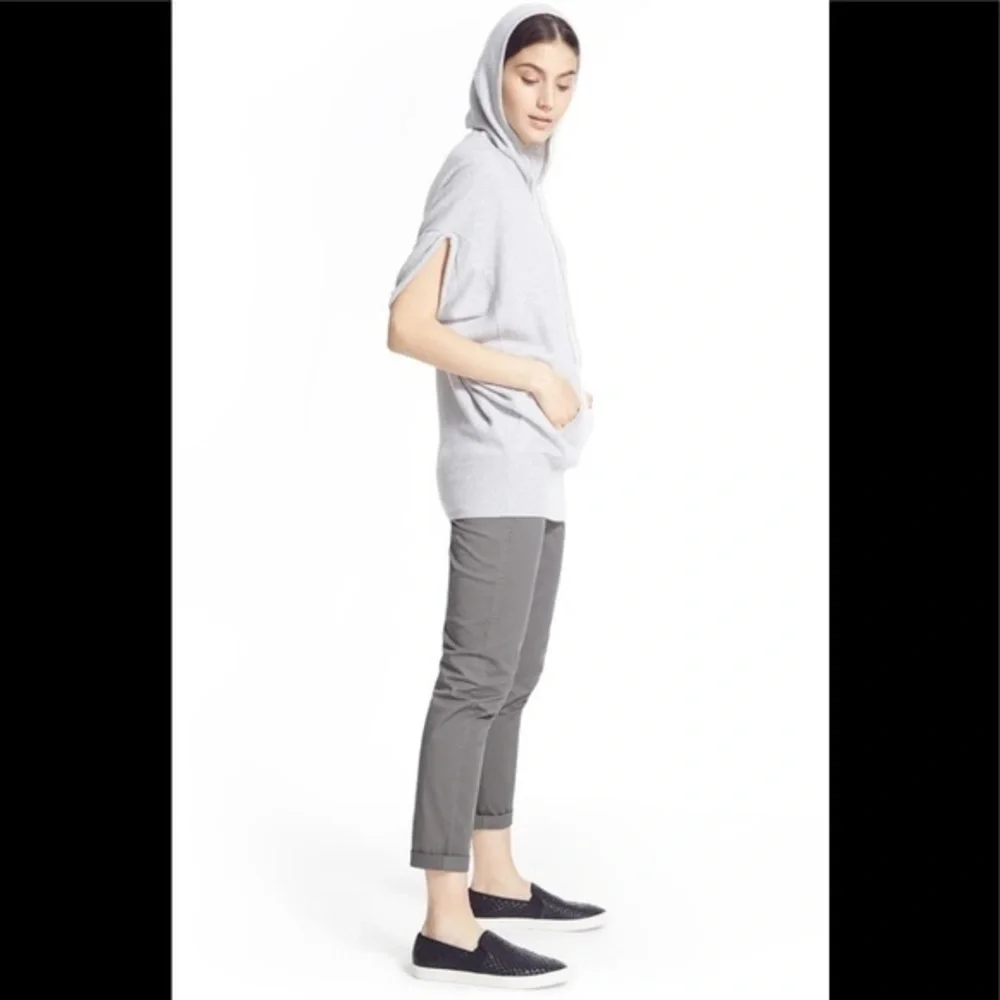 NWT Vince Stretch Cotton Boyfriend Trousers Sz 8 - Picture 2 of 6